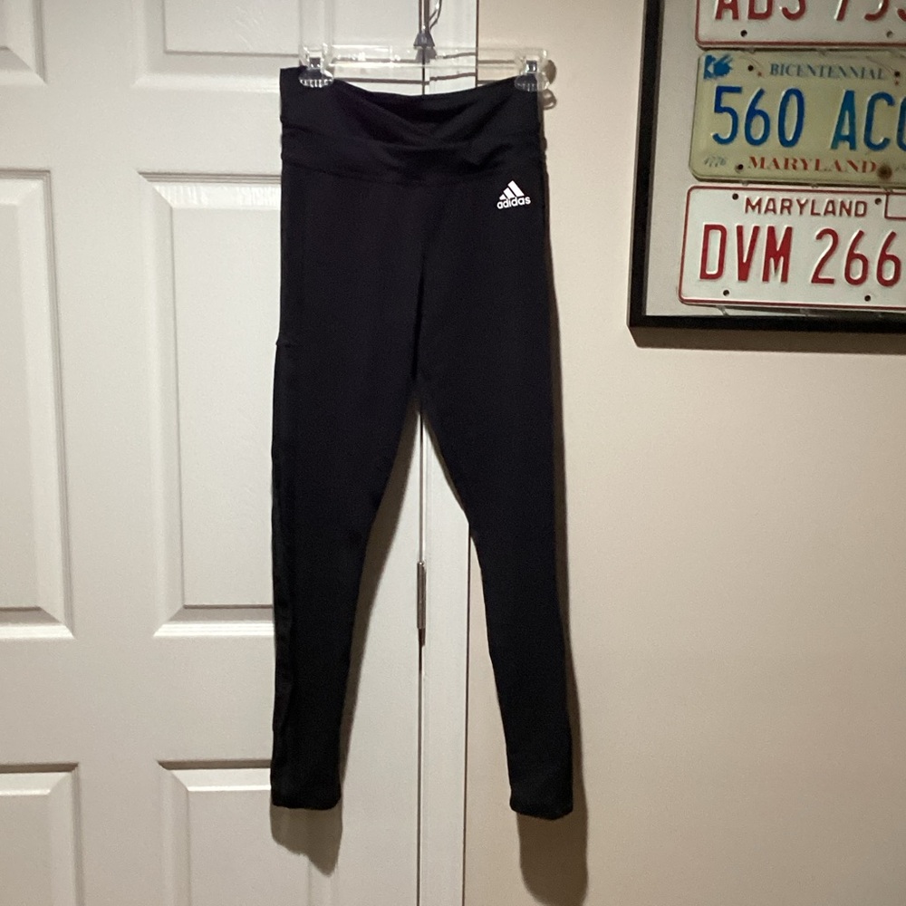 Adidas Full Length Workout Tights - Size S